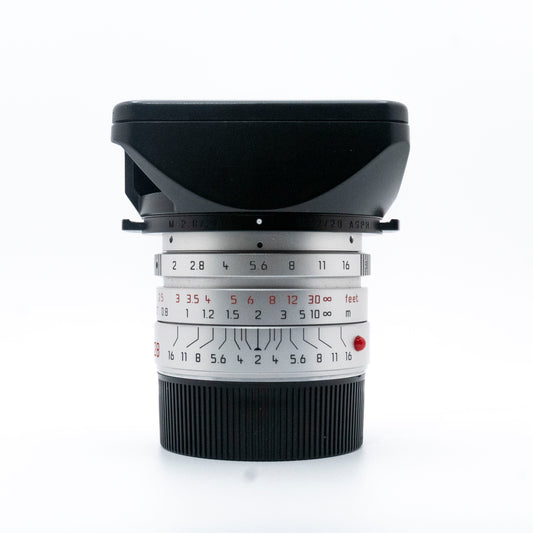 Pre-Owned Leica 28mm f2 Summicron-M ASPH. #4074151